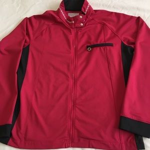 Bright red Bolle athletic jacket ❤️